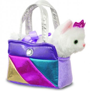 PELUCHE BOLSO GATO FANCY PAL 21CM