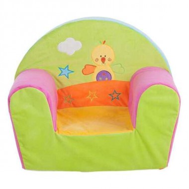 SILLON INFANTIL BORDADO PATO 44X34X53 CM