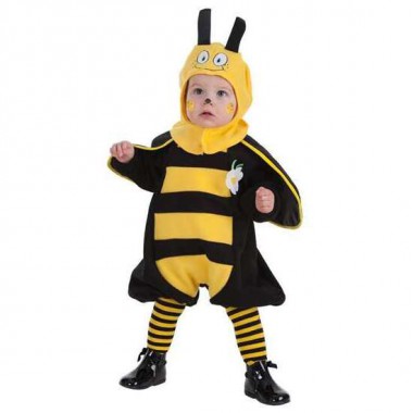 DISFRAZ BEBE ABEJA LOCA TALLA 1-2 AÑOS