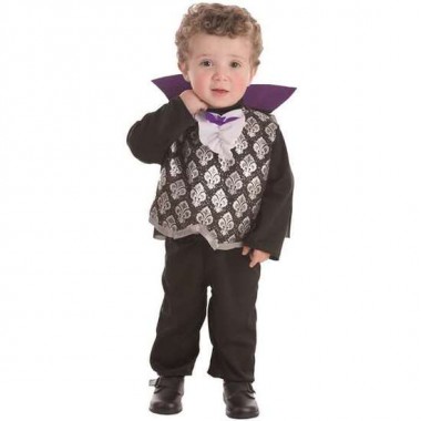 DISFRAZ BEBE VAMPIRO PLATA TALLA 1-2 AÑOS