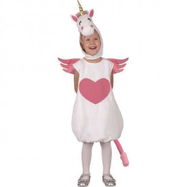 DISFRAZ BEBE UNICORNIO CORAZÓN TALLA 1-2 AÑOS