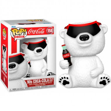 FIGURA POP COCA COLA POLAR BEAR 90S