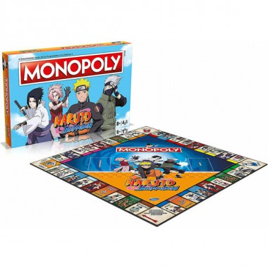 JUEGO MONOPOLY NARUTO SHIPPUDEN