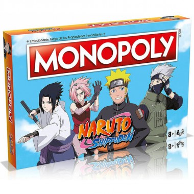 JUEGO MONOPOLY NARUTO SHIPPUDEN