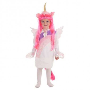 DISFRAZ INFANTIL UNICORNIO NIÑA T-5 11-13 AÑOS