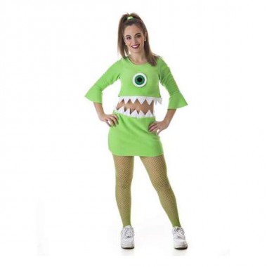 DISFRAZ ADULTO TALLA S MONSTER VERDE TALLA S