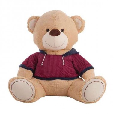 PELUCHE OSO SUDADERA SPORT 80 CM