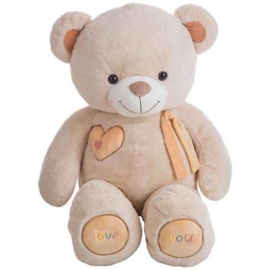 PELUCHE OSO VALENTIN BEIG140 CM