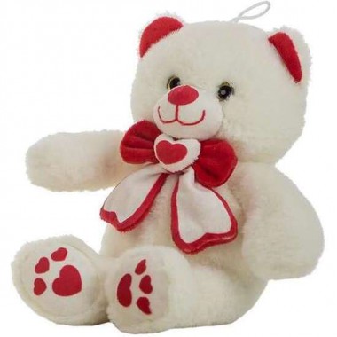 PELUCHE OSO BET CORAZÓN 32 CM