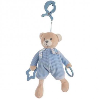 PINZA ACTIVITY OSO AZUL TERCIOPELO 26 CM