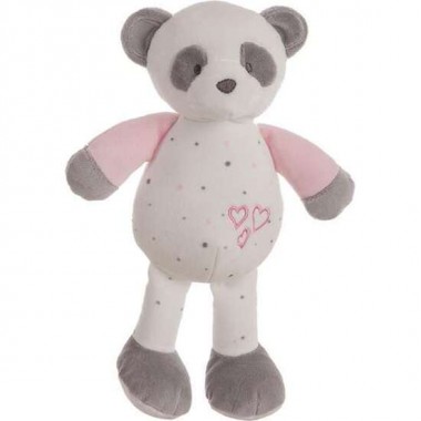 PELUCHE EXTRASUAVE BABY PANDA ROSA 28 CM