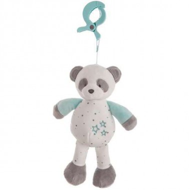 PINZA BABY PANDA AGUA MARINA SONAJERO 25CM