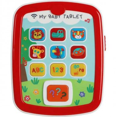 TABLET SONIDOS ANIMALES-NUMEROS CON CAJA18X14X3