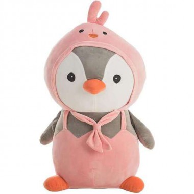 PINGÜINO KIT ROSA 80 CM