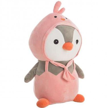 PINGÜINO KIT ROSA 65 CM