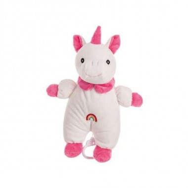 PELUCHE UNICORNIO MUSICAL ROSI 28 CM,