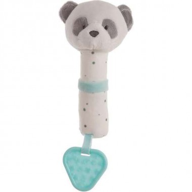 PITO-MORDEDOR BABY PANDA AGUA MARINA 20CM