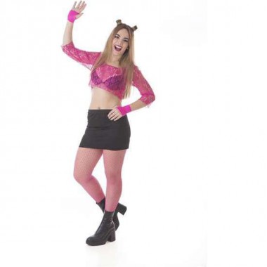 DISFRAZ ADULTO FESTIVAL SEXY FUCSIA TALLA L TALLA L