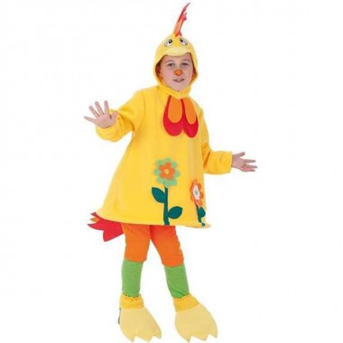 DISFRAZ INFANTIL GALLO LOCO TALLA 3 (7-9 AÑOS)