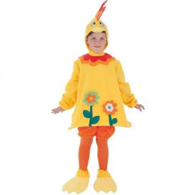 DISFRAZ INFANTIL GALLO LOCO TALLA 4 (9-11 AÑOS)