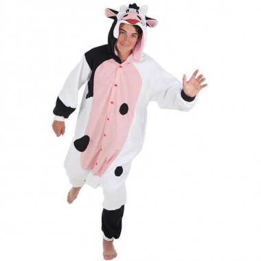 DISFRAZ ADULTO VACA GRACIOSA FUNNY COW TALLA L