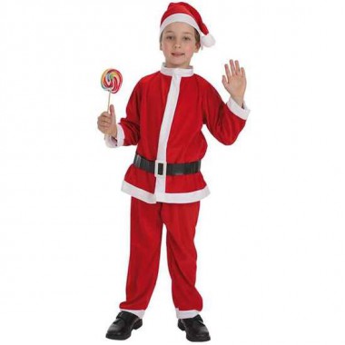 DISFRAZ INFANTIL PAPÁ NOEL T-XS T ( 1 A 2 AÑOS)