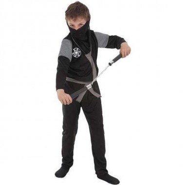 DISFRAZ INFANTIL NINJA ROSETA T-S 3-6 AÑOS