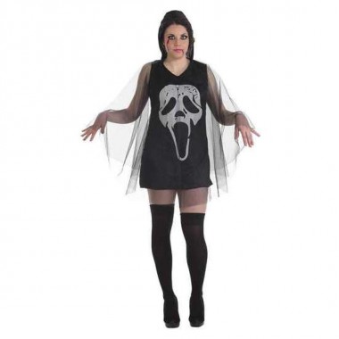 DISFRAZ ADULTO VAMPIRA VESTIDO TERROR TALLA L