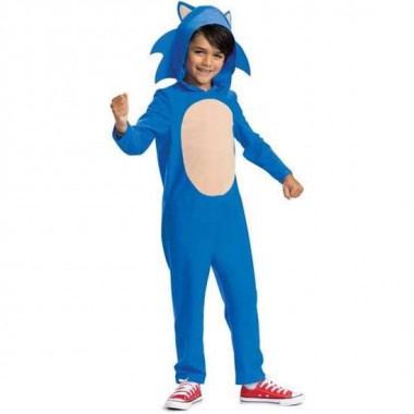 DISFRAZ SEGA SONIC FANCY TALLA 7-8 AÑOS