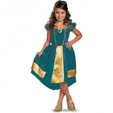 DISFRAZ DISNEY PRINCESS MERIDA CLASSIC T. 5-6 AÑOS