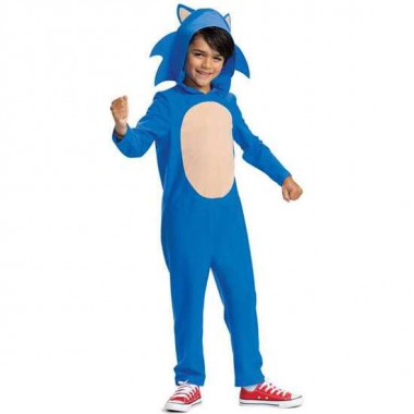 DISFRAZ SEGA SONIC FANCY TALLA 4-6 AÑOS