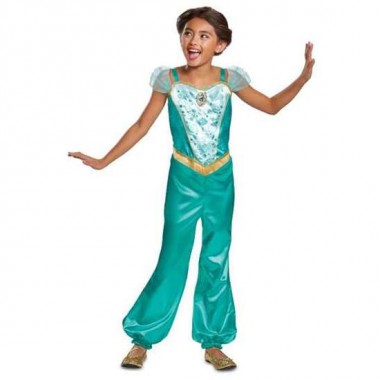 DISFRAZ DISNEY PRINCESS JASMIN CLASSIC T. 7-8 AÑOS