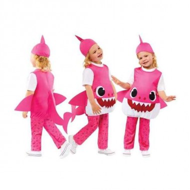 DISFRAZ INFANTIL BABY SHARK MAMA ROSA TALLA 3-4 AÑOS