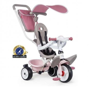 TRICICLO BABY BALADE PLUS ROSA 68X52X101 CM