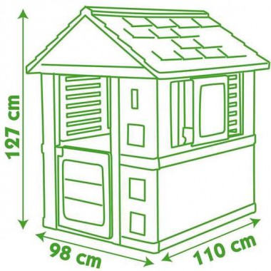 CASA NATURE II 98X110X127 CM