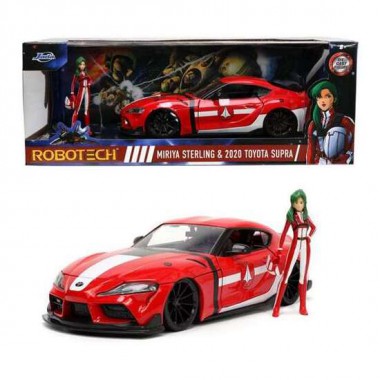 COCHE ROBOTECH MIRIYA 2020 TOYOTA SUP ESCALA 1:24 INCLUYE FIGURA DE MIRIYA