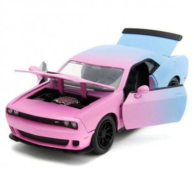 COCHE PINK SLIPS DODGE CHALLENGER HELLCAT ESCALA 1:24