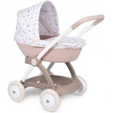 COCHECITO DE PASEO BN POP PRAM CON ESTRUCUTRA DE METAY PLÁSTICO. PARA MUÑECOS DE HASTA 42 CM. 59X58X38 CM