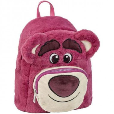 MOCHILA CASUAL MODA APLICACIONES TOY STORY LOTSO