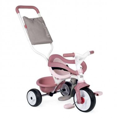 TRICICLO BE MOVE CONFORT ROSA 101X68X52CM