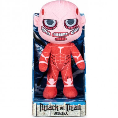 PELUCHE COLOSSAL TITAN ATTACK ON TITAN 27CM