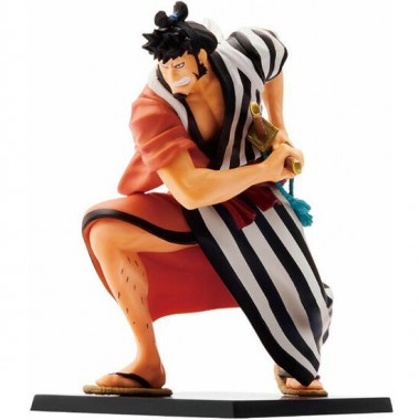 FIGURA ICHIBANSHO KIN EMON THE NINE RED SCABBARDS IS HERE ONE PIECE 11CM