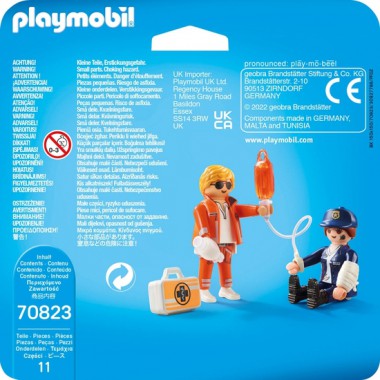 PLAYMOBIL DUO PACK DOCTOR Y POLICÍA