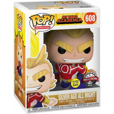 SET FIGURA POP & TEE MY HERO ACADEMIA ALL MIGHT EXCLUSIVE