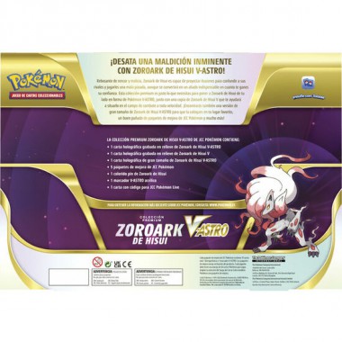 BLISTER JUEGO CARTAS COLECCIONABLES ZOROARK HISUI V POKEMON