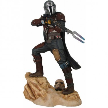 ESTATUA THE MANDALORIAN STAR WARS PREMIER COLLECTION 29CM