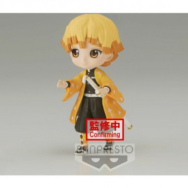 FIGURA ZENITSU AGATSUMA DEMON SLAYER KIMETSU NO YAIBA Q POSKET PETIT 7CM