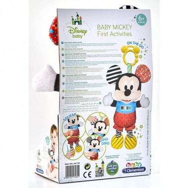 BABY MICKEY PELUCHE CON SONIDOS 26CM 6M