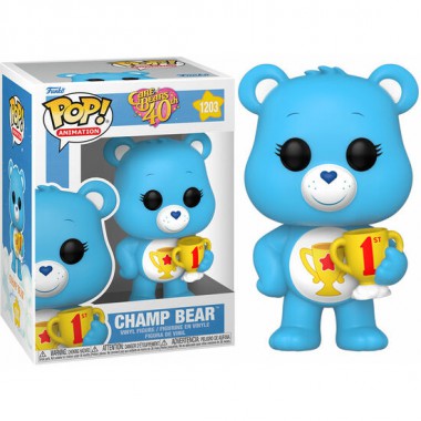 FIGURA POP CARE BEARS 40TH ANNIVERSARY CHAMP BEAR