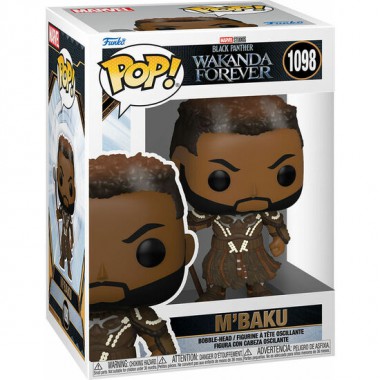 FIGURA POP BLACK PANTHER WAKANDA FOREVER M BAKU